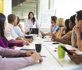 teachers in group setting 